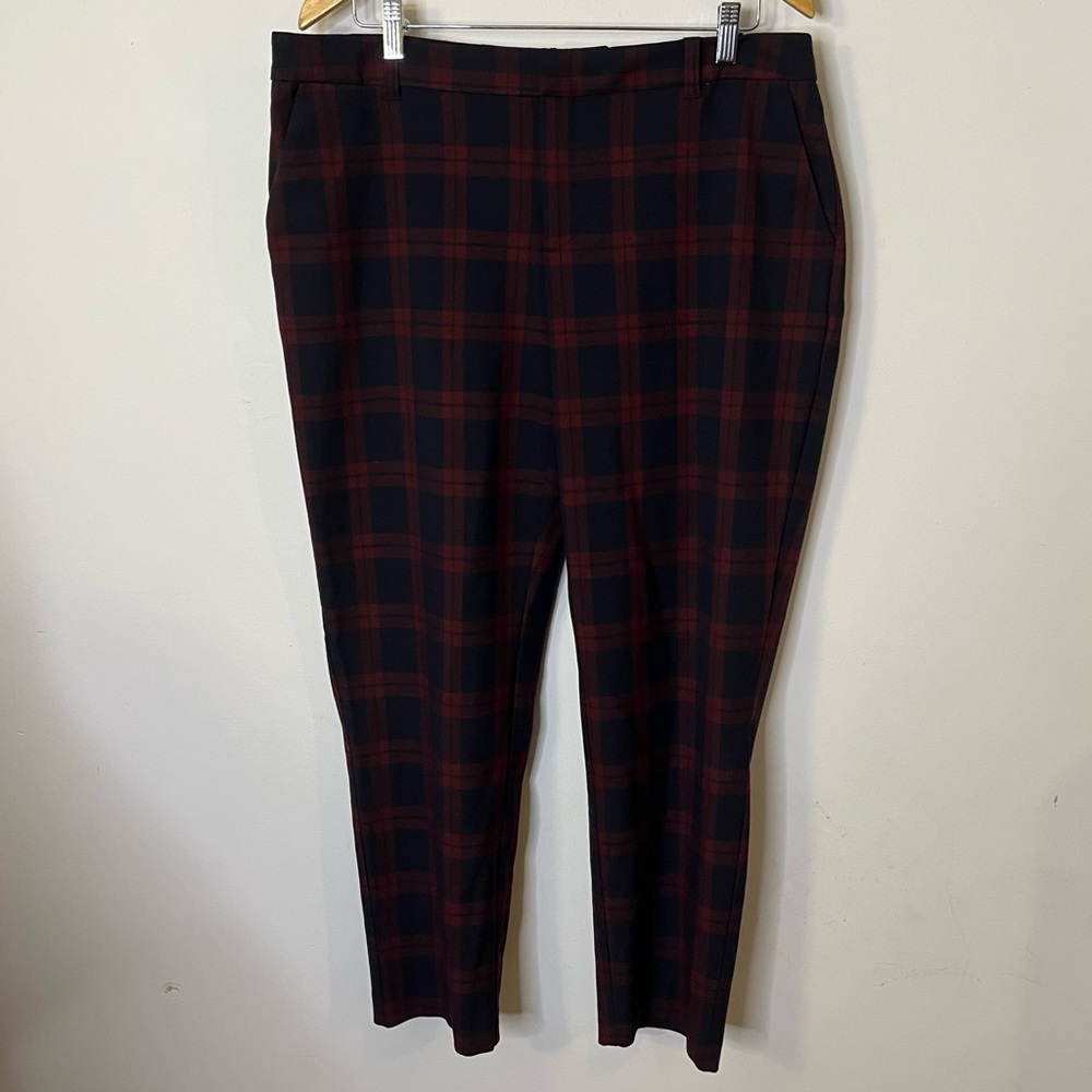 Charter Club Women’s Plaid Pant size 14